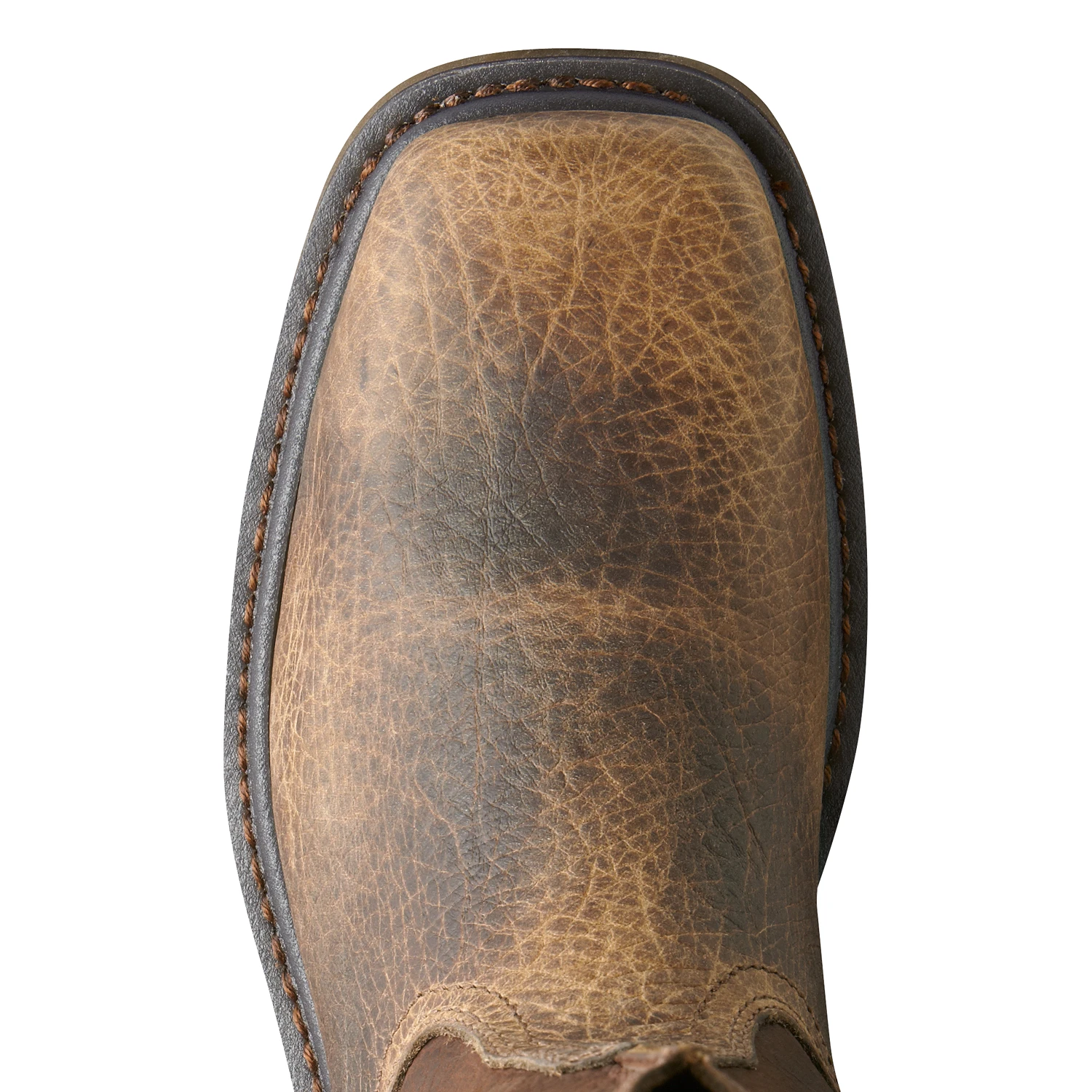 Ariat® Men's Rambler Work Steel Square Toe Earth Brown Boots 10008642 - Image 4