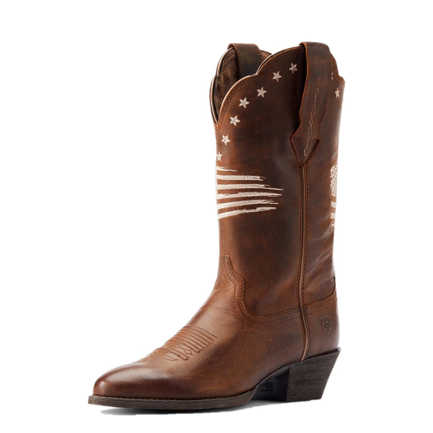 Ariat® Ladies Heritage Liberty Stretch Fit Sassy Brown Boots 10044541 - Image 5