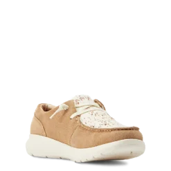 Ariat® Ladies Hilo Walnut & Spotted Hair Slip On Shoes 10044589