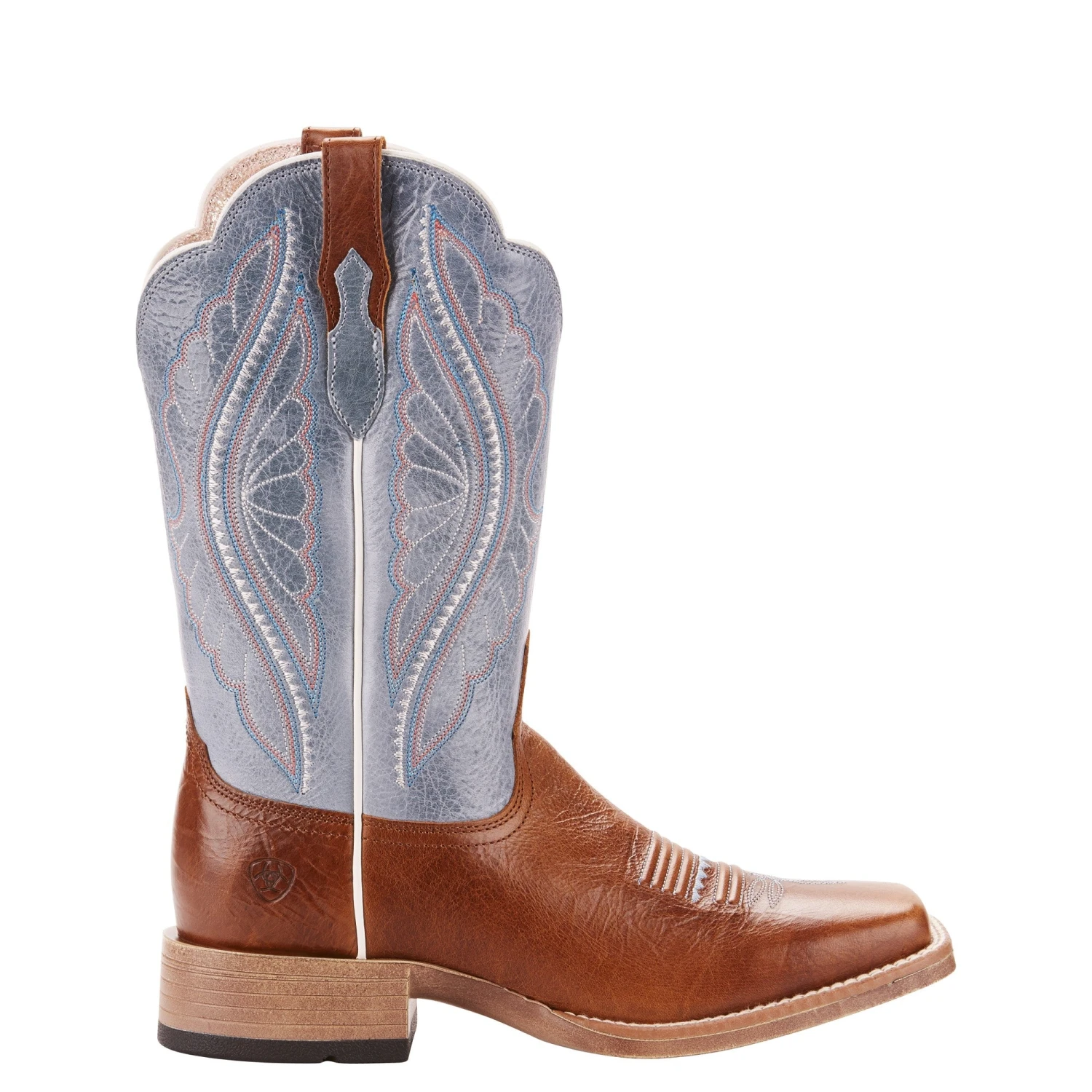 Ariat® Ladies Gingersnap & Baby Blue PrimeTime Western Boot 10025032 - Image 3