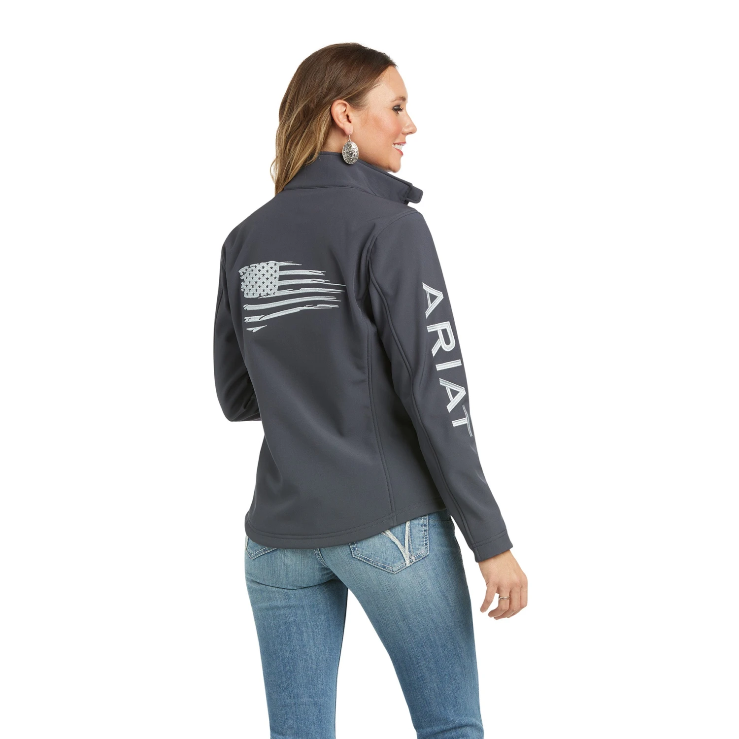Ariat Ladies Team Patriot Concealed Carry India Ink Jacket 10037438 - Image 3