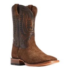 Ariat® Men's Circuit Paxton Tan Hippo Print Square Toe Boots 10042407