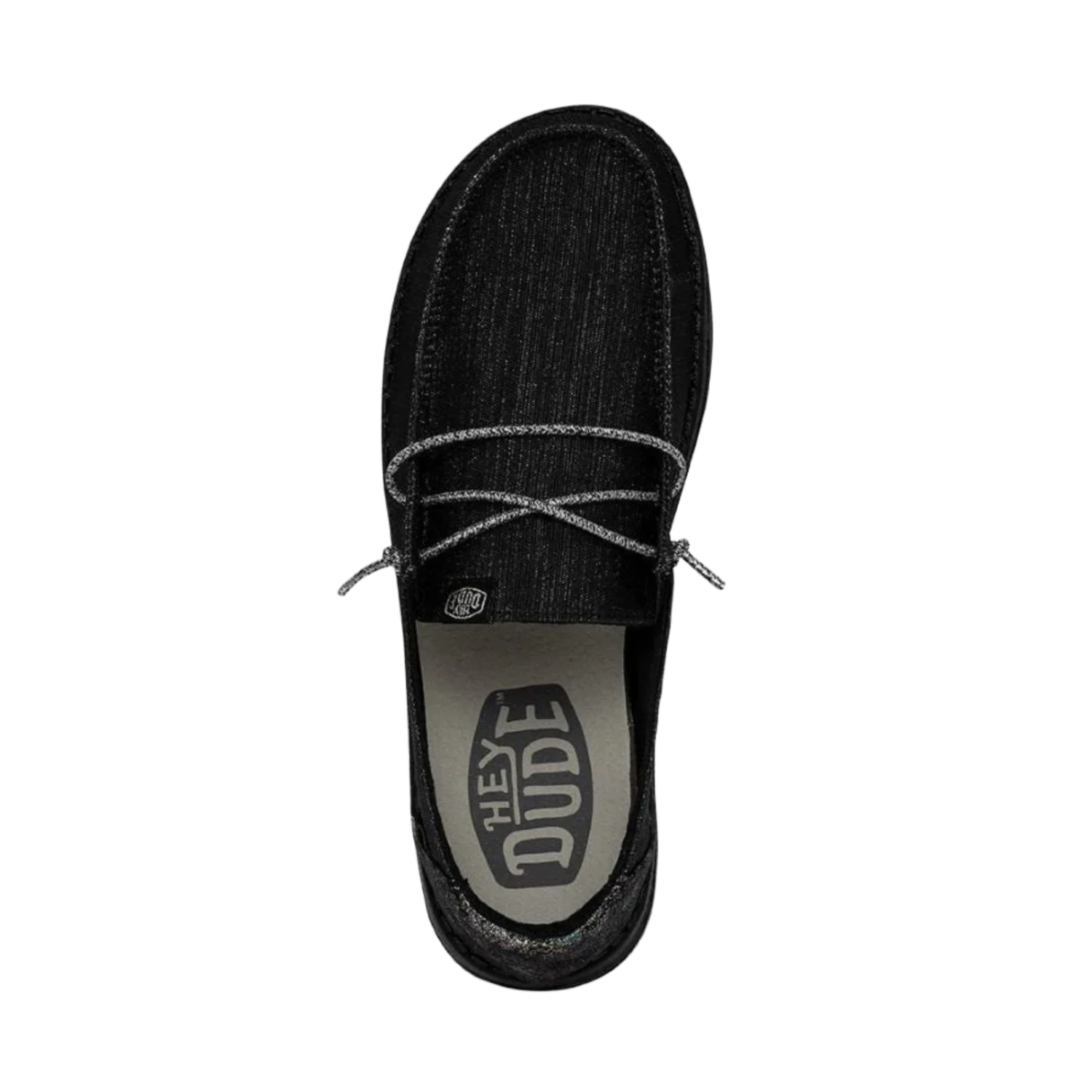 Hey DudeĀ® Ladies Wendy Glitter Meteor Shower Casual Shoes 40079-0XH - Image 2