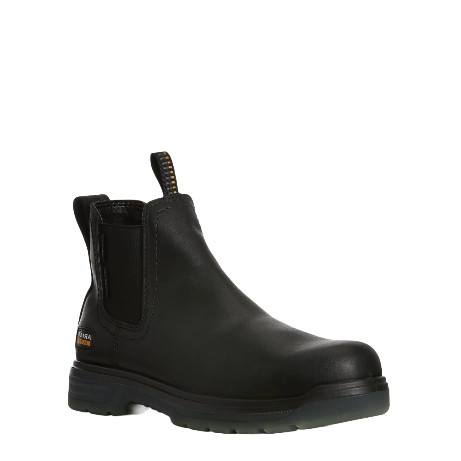 Ariat® Men's 6" Turbo Chelsea Carbon Toe Black Work Boots 10027330