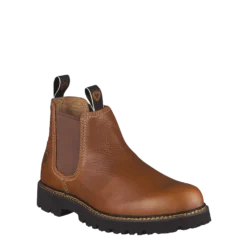 Ariat Men's Spot Hog Peanut Brown Round Toe Boots 10002531