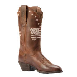 Ariat® Ladies Heritage Liberty Stretch Fit Sassy Brown Boots 10044541