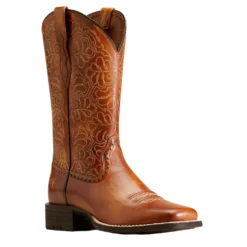 Ariat® Ladies Round Up Remuda Naturally Rich Western Boot 10019905