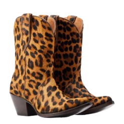 Ariat® Ladies Bandida Leopard Hair On Western Boots 10044393