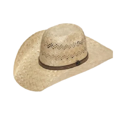 Ariat 10X Sisal Punchy Natural Straw Western Cowboy Hat A73162