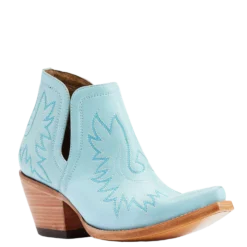 Ariat® Ladies Dixon Tiffany Blue Western Booties 10044482