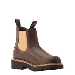 Ariat® Ladies Fatbaby Twin Gore Worn Hickory Western Boots 10044409