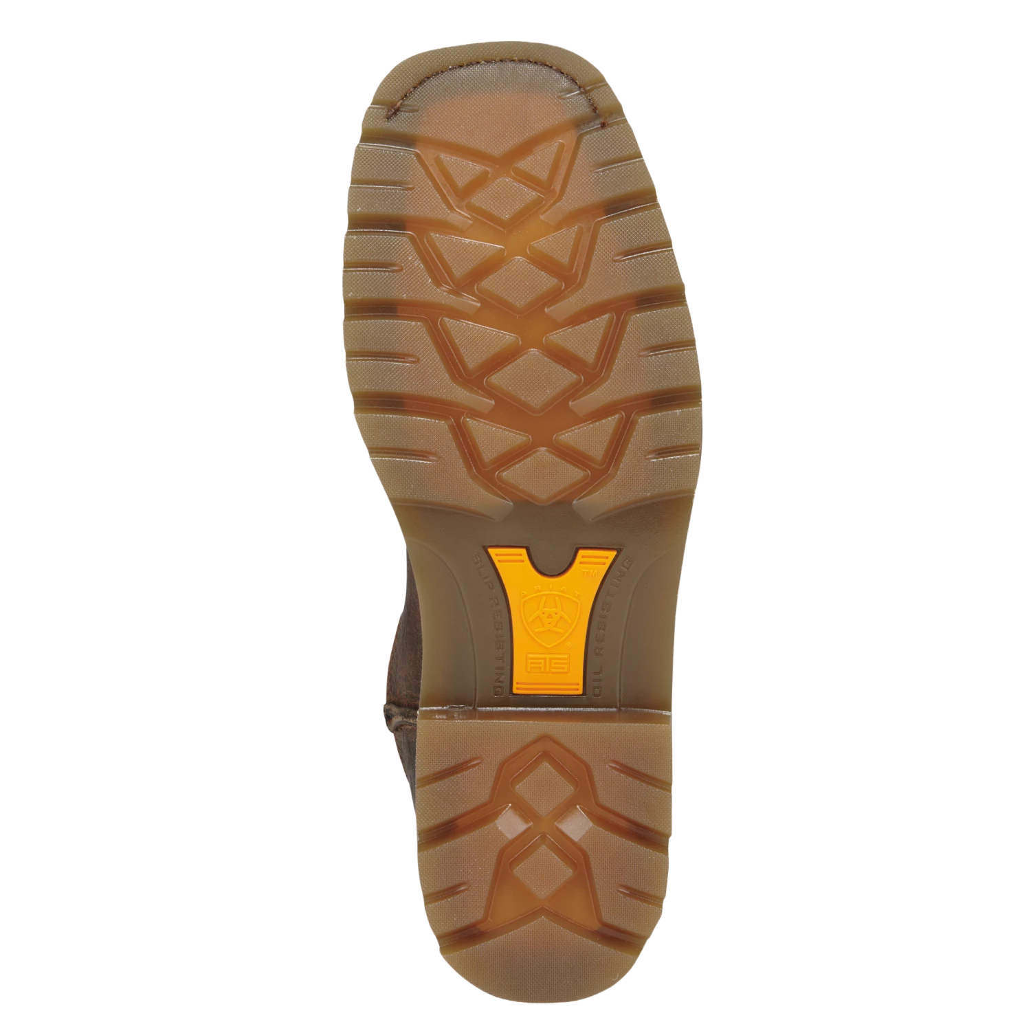 Ariat® Men's Rambler Work Steel Square Toe Earth Brown Boots 10008642 - Image 2