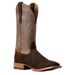 Ariat Men's Circuit Rockridge Dark Coffee & Conch Tan Boots 10040241
