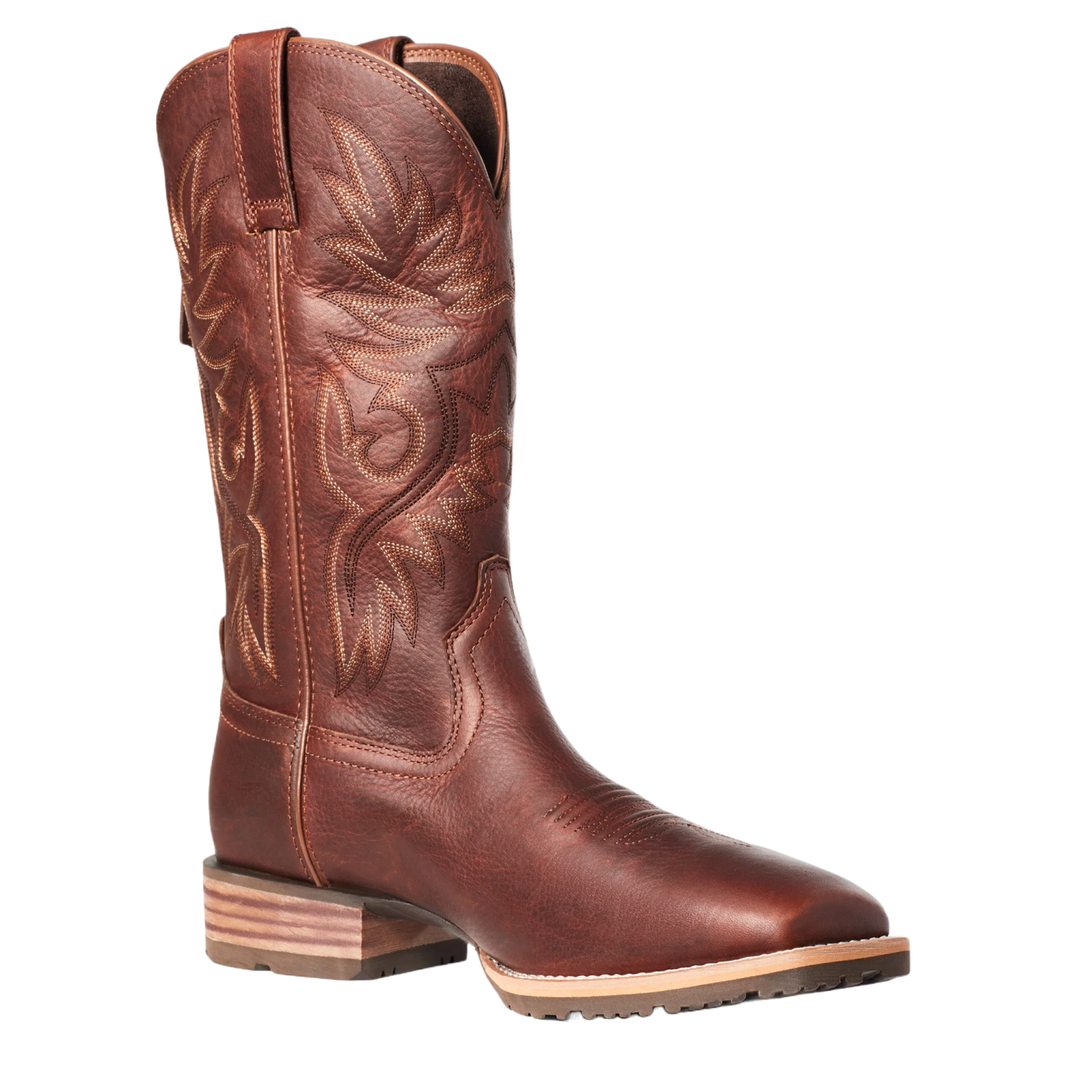 Ariat Men's Hybrid Big Boy Back Zip Peanut Brown Boots 10035902
