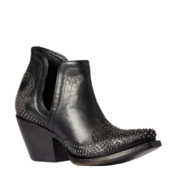 Ariat® Women's Dixon Wingtip Black Western Booties 10038305