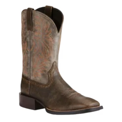 Ariat Men's Sport Western Brooklyn Brown/Ashes Boots 10019958