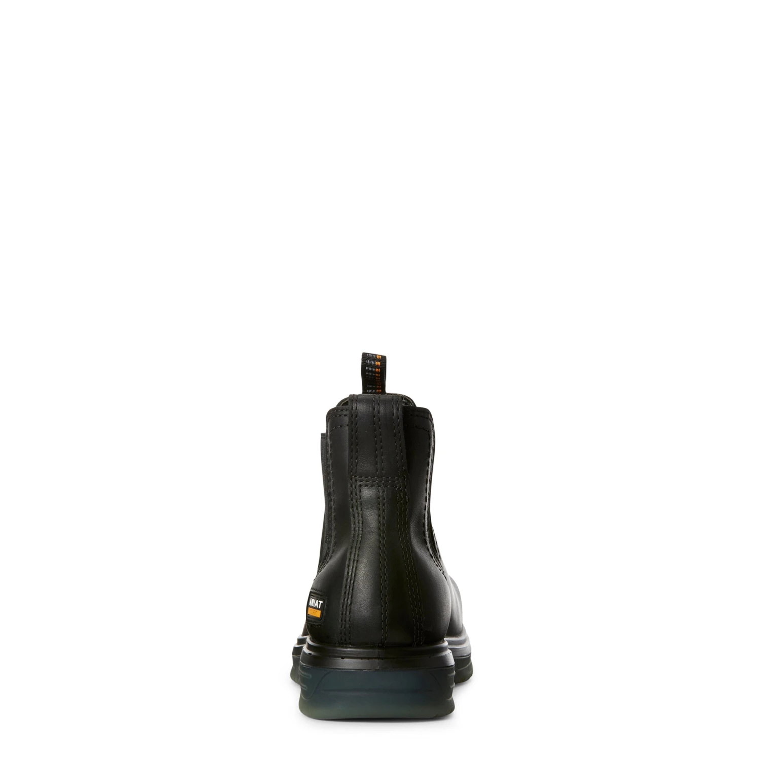 Ariat® Men's 6" Turbo Chelsea Carbon Toe Black Work Boots 10027330 - Image 4