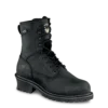 Irish Setter By Red Wing Mesabi Black Steel Toe Waterproof Boot 83836