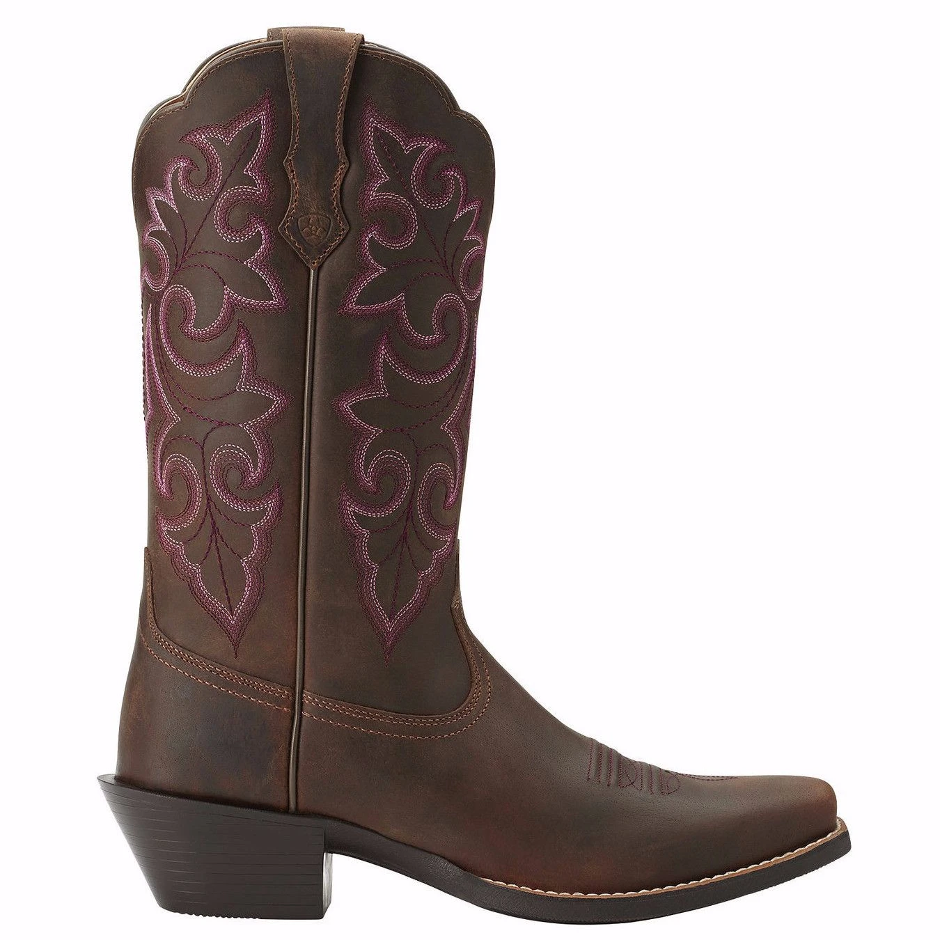 Ariat Ladies Round Up Square Toe Boots 10014172 - Image 4